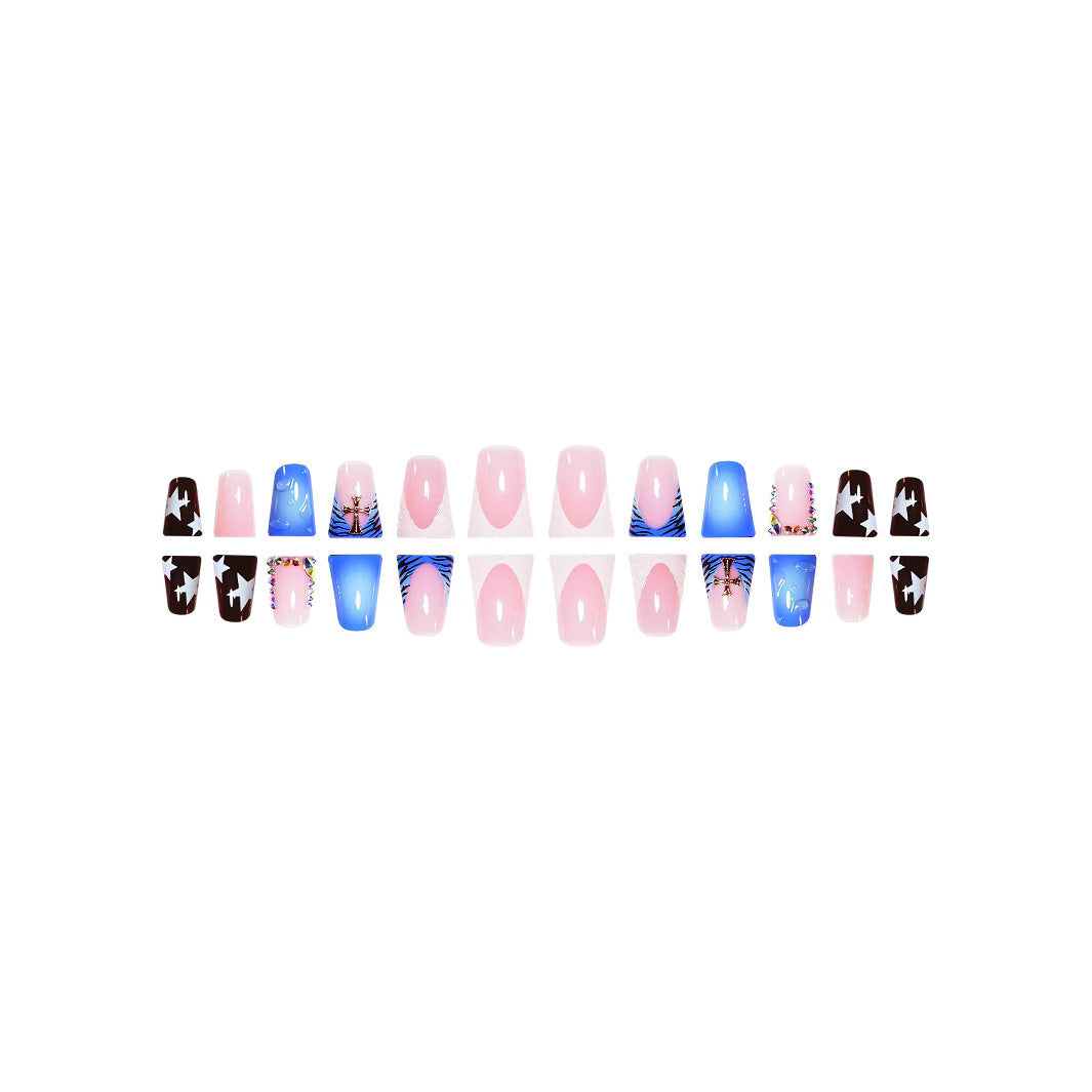 Creative Multi-Design Press-On Nails Kalsten