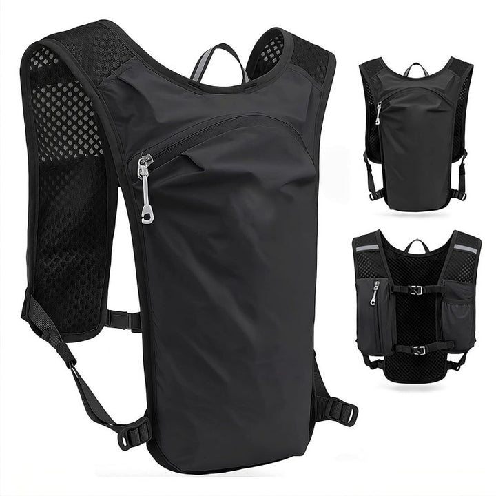 Sporty Hydration Backpack with Breathable Mesh Inserts Kalsten