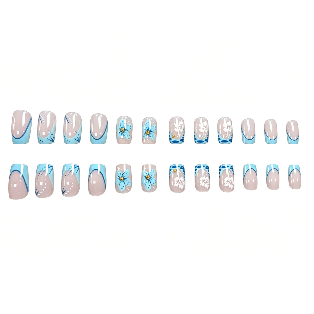 Decorative Floral Nail Art Extensions Kalsten 1789915778