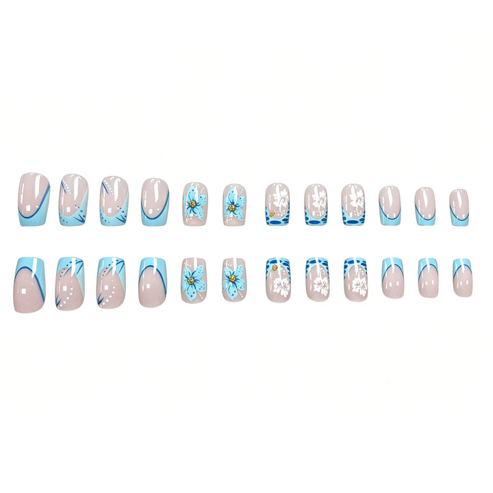 Decorative Floral Nail Art Extensions Kalsten 1789915778