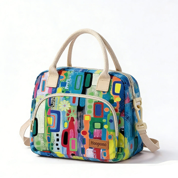 Versatile Leopard Print Travel Tote