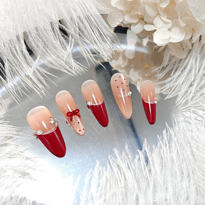Elegant and Festive Artificial Nails Kalsten