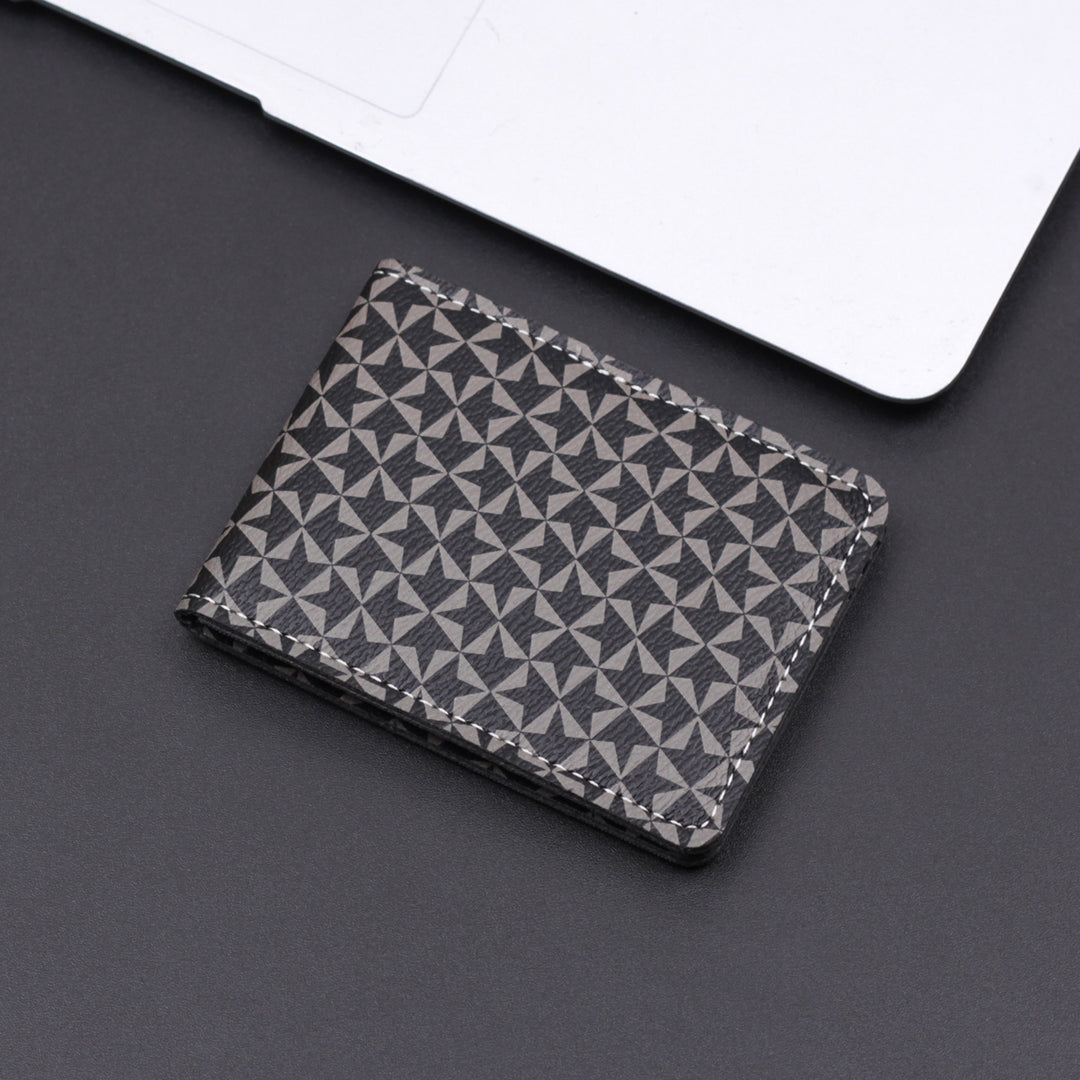 Stylish Geometric Pattern Card Holder