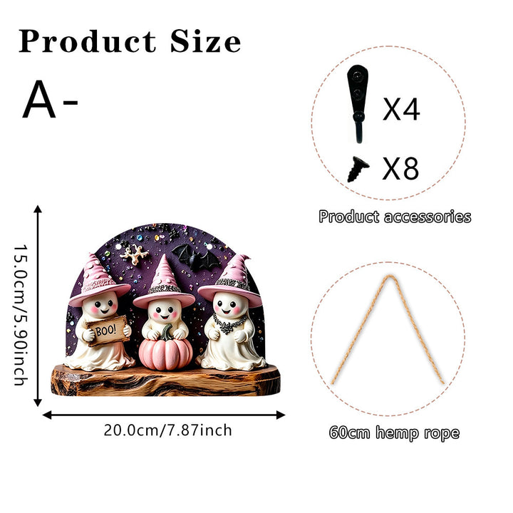 Halloween decorative figure with witch motifs Kalsten