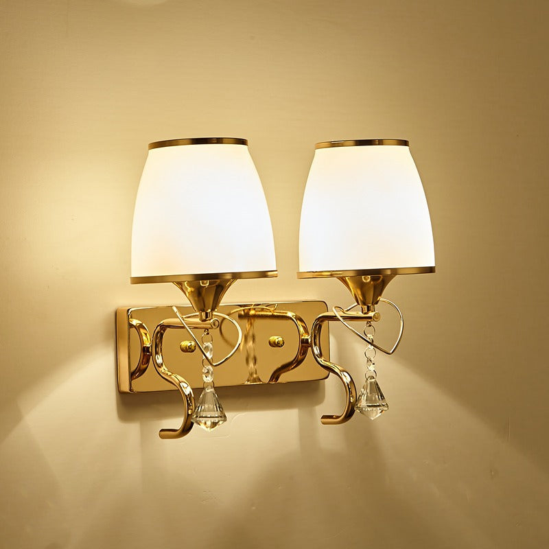 Elegant Double Shade Wall Sconce