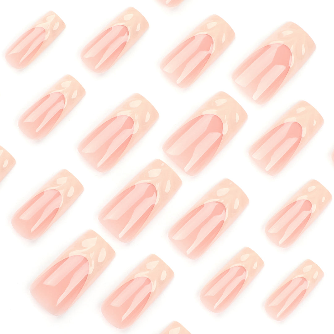 Artful Nail Extensions with Elegant Leaf Designs Kalsten