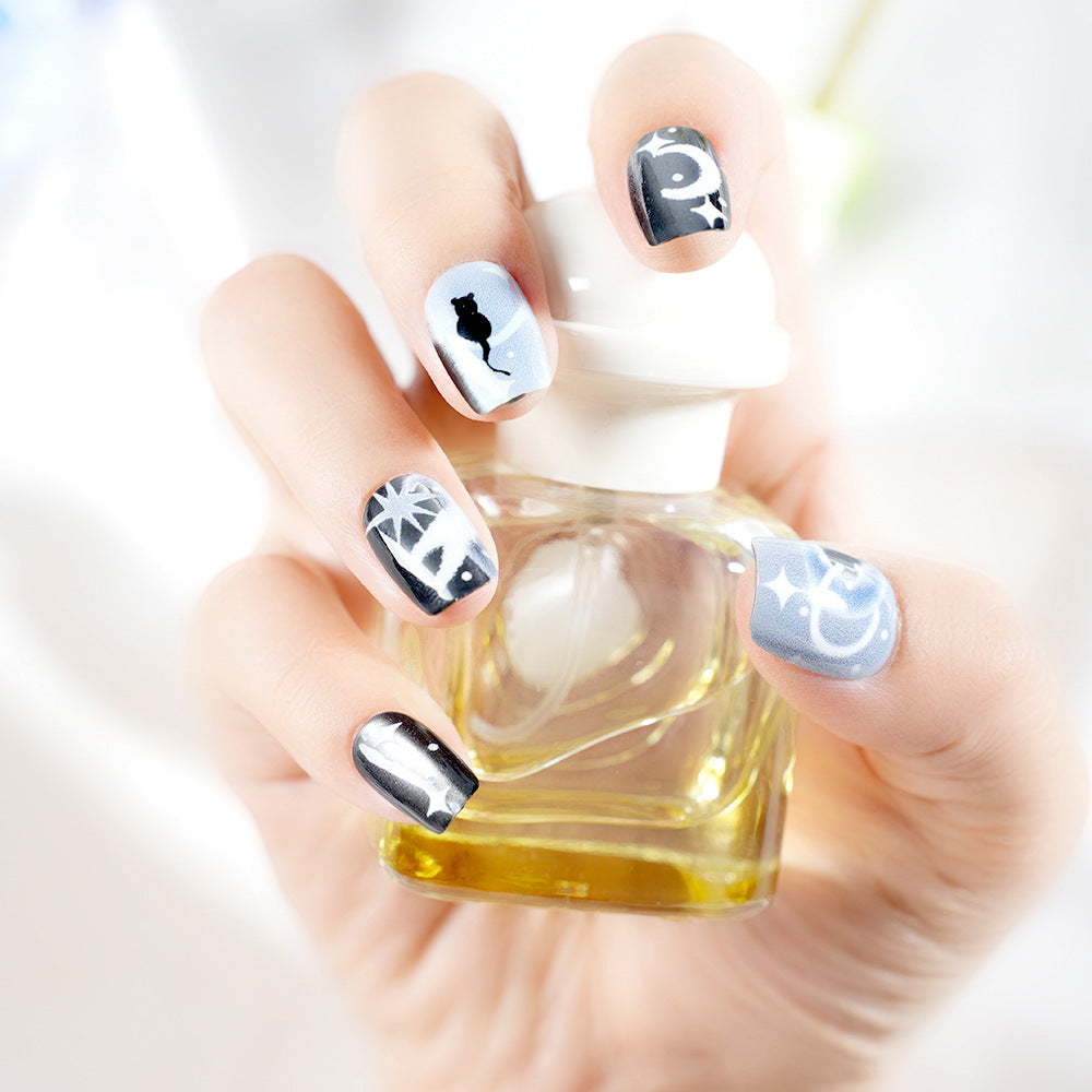 Artistic Themed Press-On Nail Set Kalsten