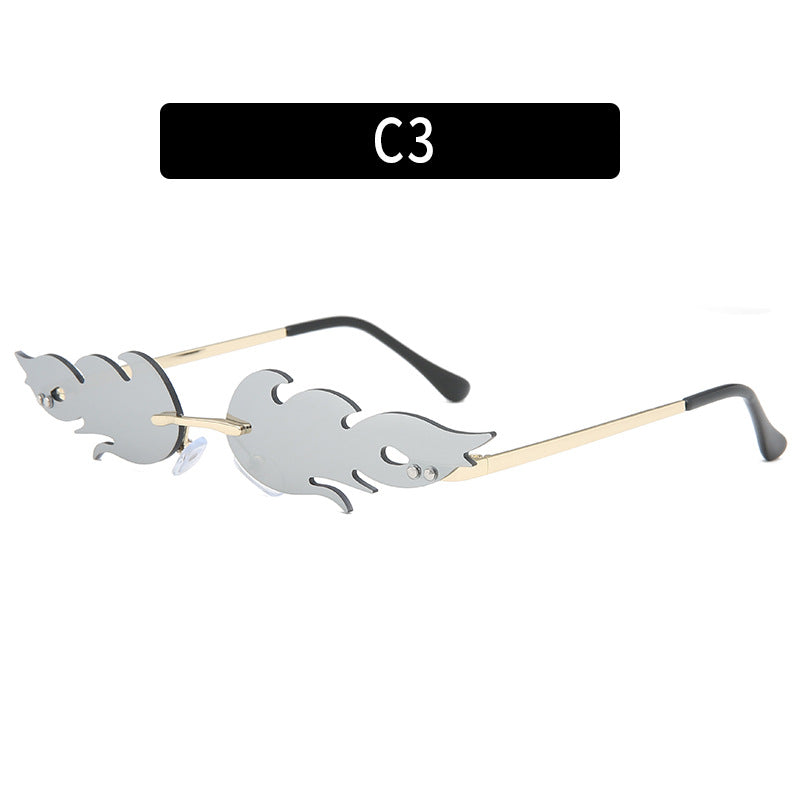 Artistic Flame Design Sunglasses