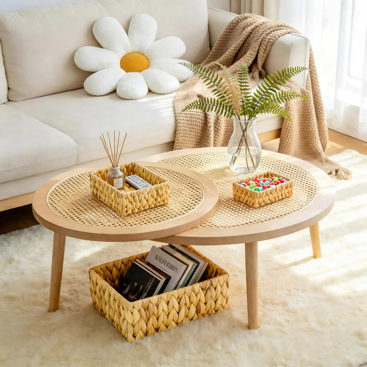 Multi-Compartment Woven Storage Organizer Kalsten
