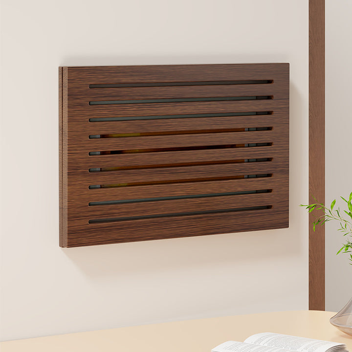 Decorative Wall-Mounted Bamboo Slatted Vent Cover