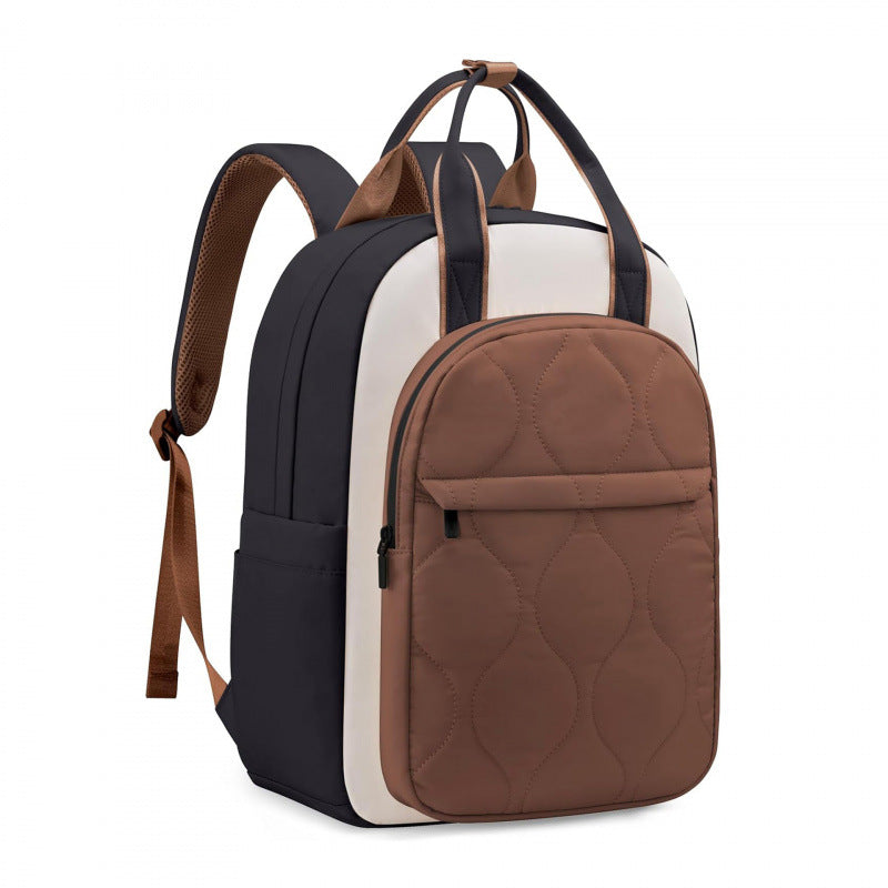 Fashionable laptop backpack with elegant quilting Kalsten