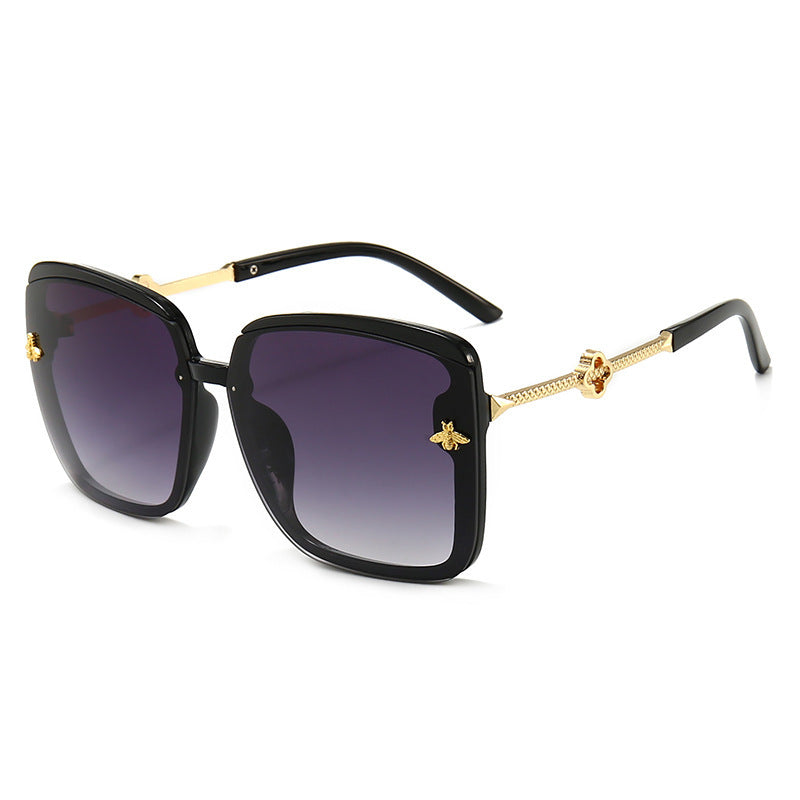 Luxe Oversized Square Frame Sunglasses Kalsten