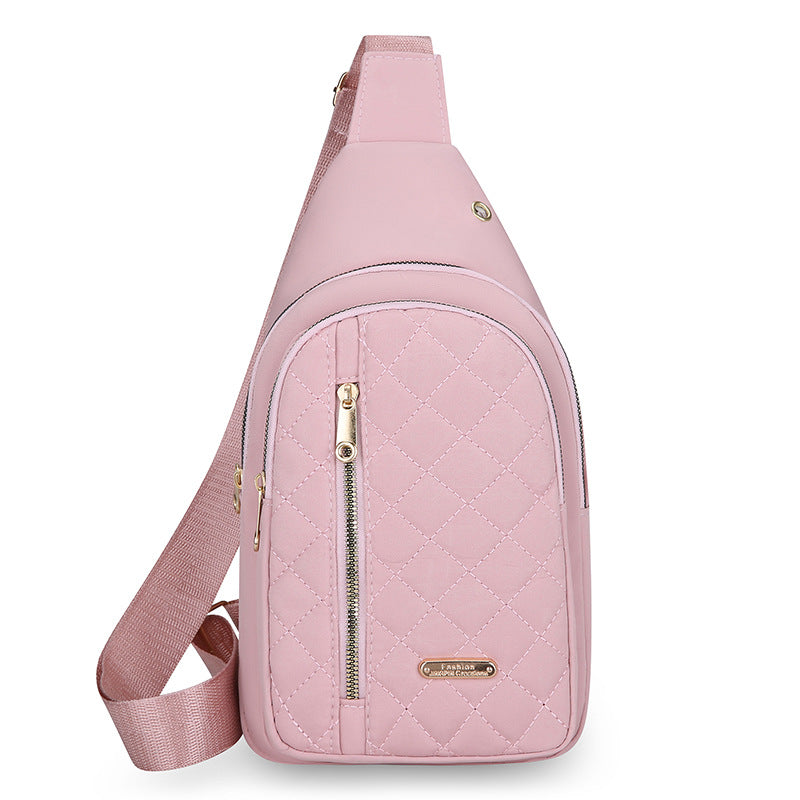 Quilted One-Shoulder Sling Bag Kalsten