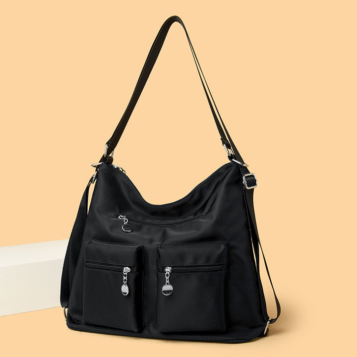 Spacious Multi-Pocket Shoulder Bag Kalsten