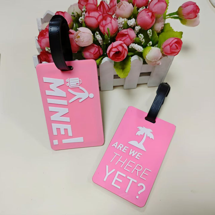 Unisex Luggage Tag with Personal Identification Message Kalsten