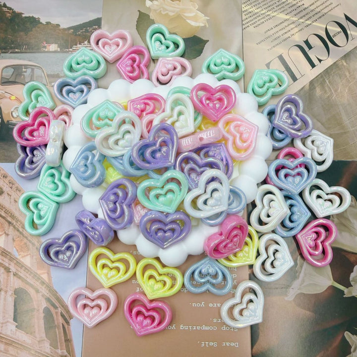 Decorative Heart-Shaped Resin Candle Holder kalsten
