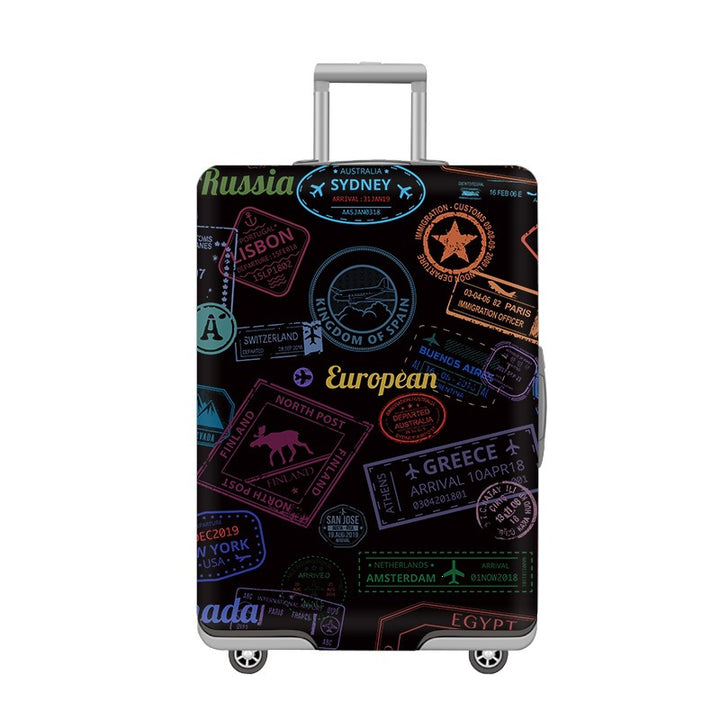Cartoon Cat Design Hard Shell Luggage Kalsten