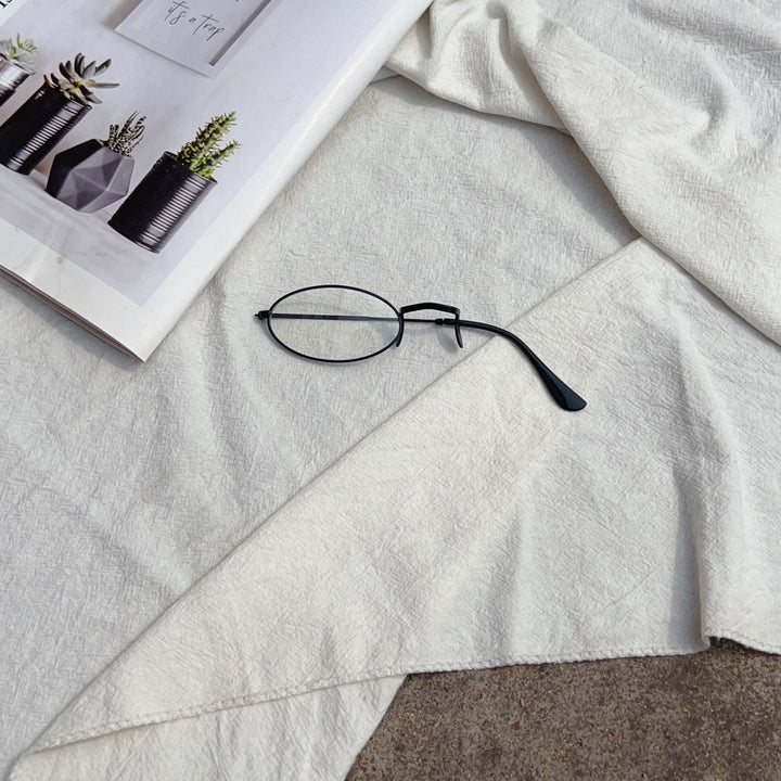 Retro-Inspired Oval Frame Glasses Kalsten