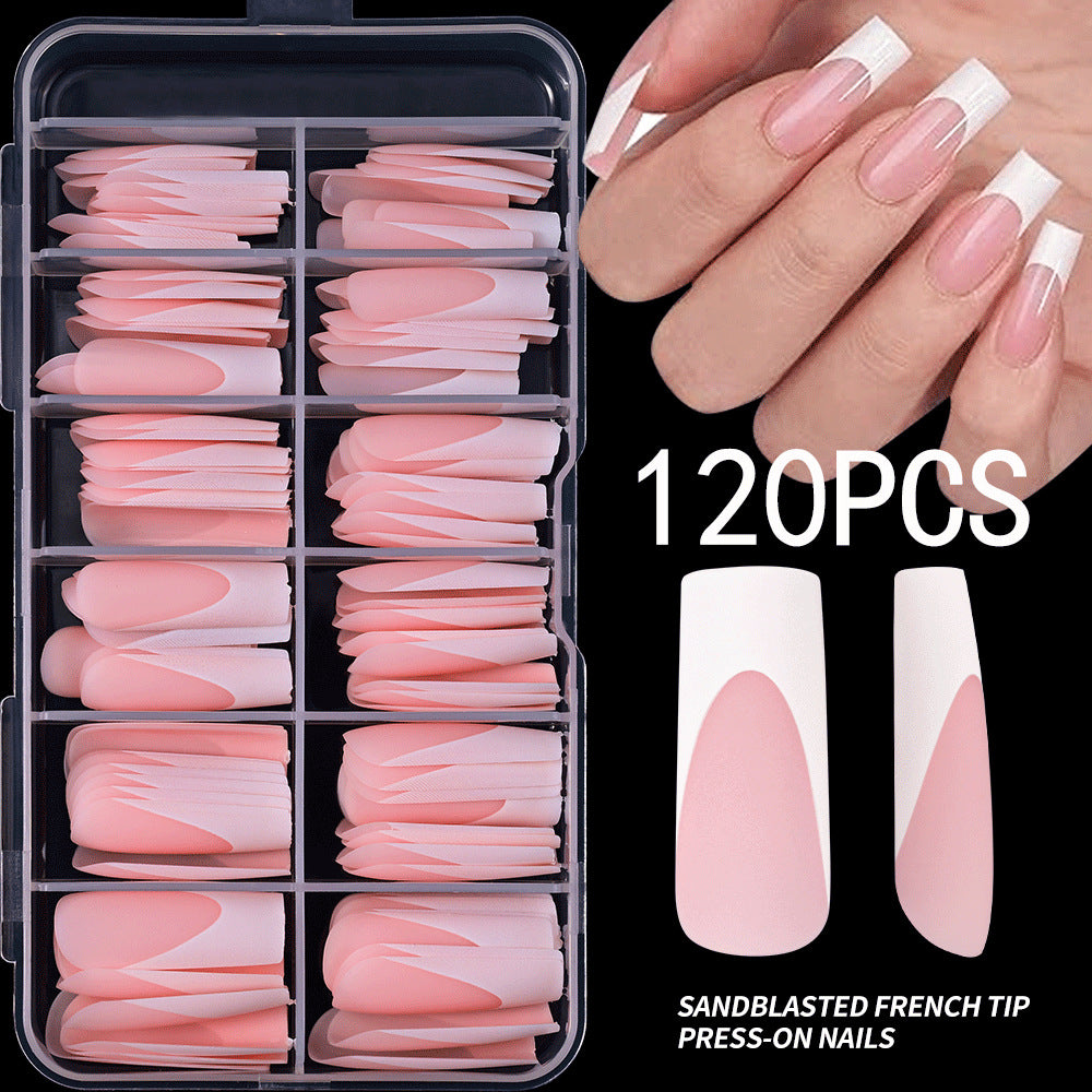 Premium French Tip Press-On Nail Kit Kalsten
