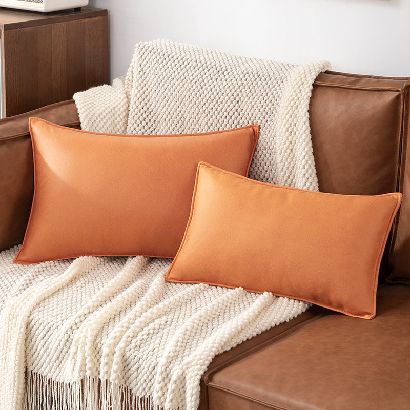 Luxurious Faux Leather Cushion
