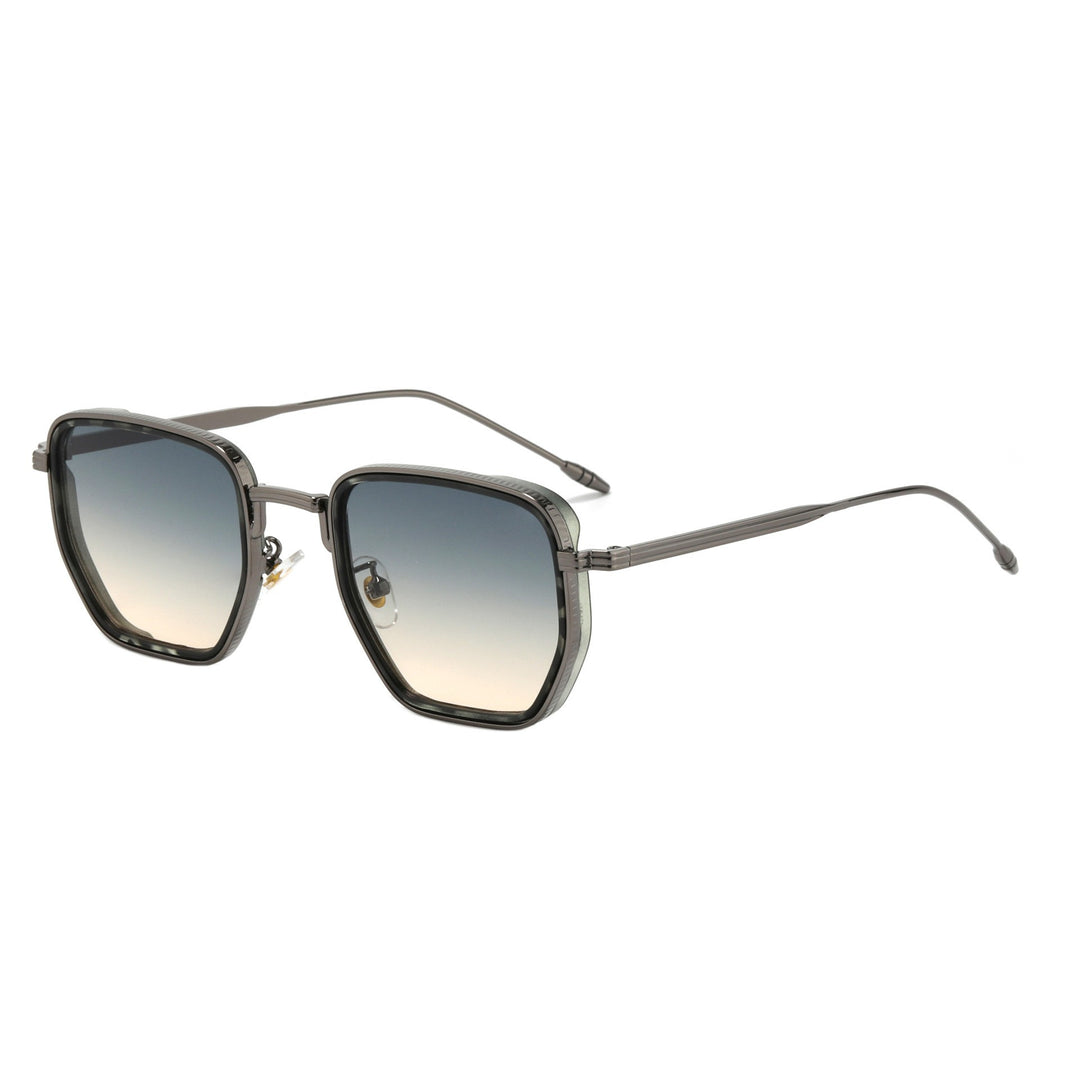 Ladies Square Designer Sunglasses with Stylish Metal Frame Kalsten