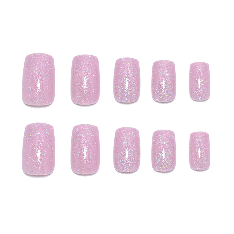 Glittery Acrylic Press-On Nail Set Kalsten