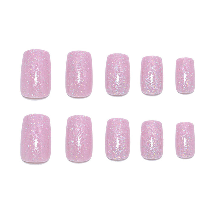 Glittery Acrylic Press-On Nail Set Kalsten