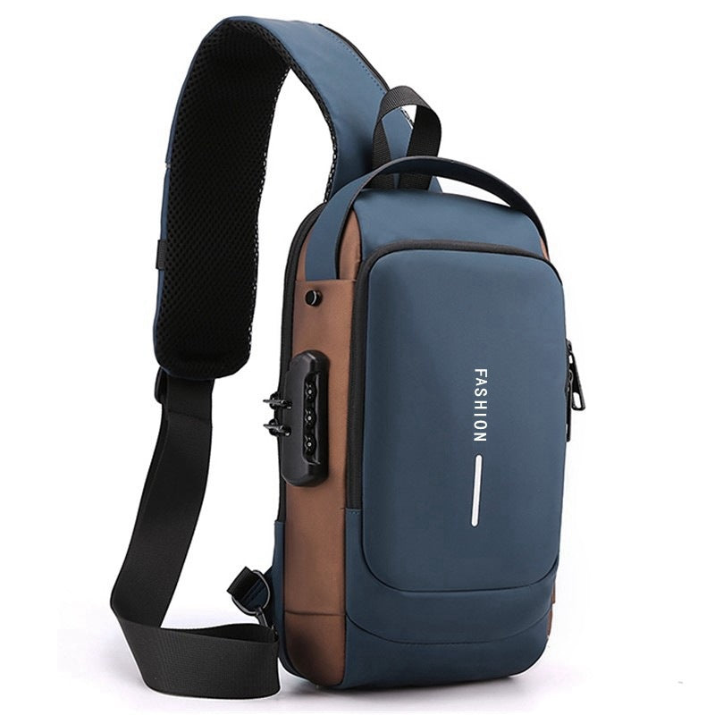 Shoulder bag with ergonomic design and multiple compartments Kalsten
