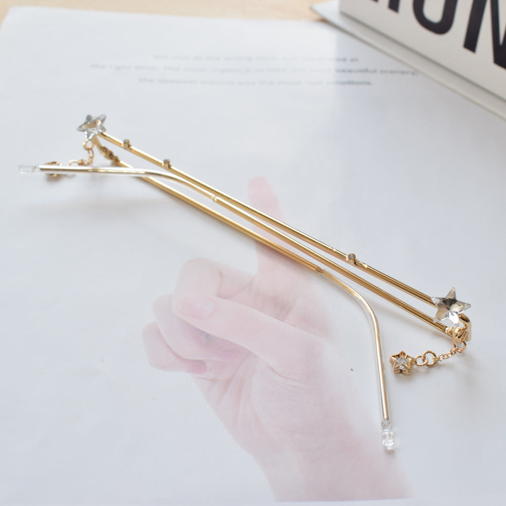 Star-Embellished Eyewear Chain Kalsten