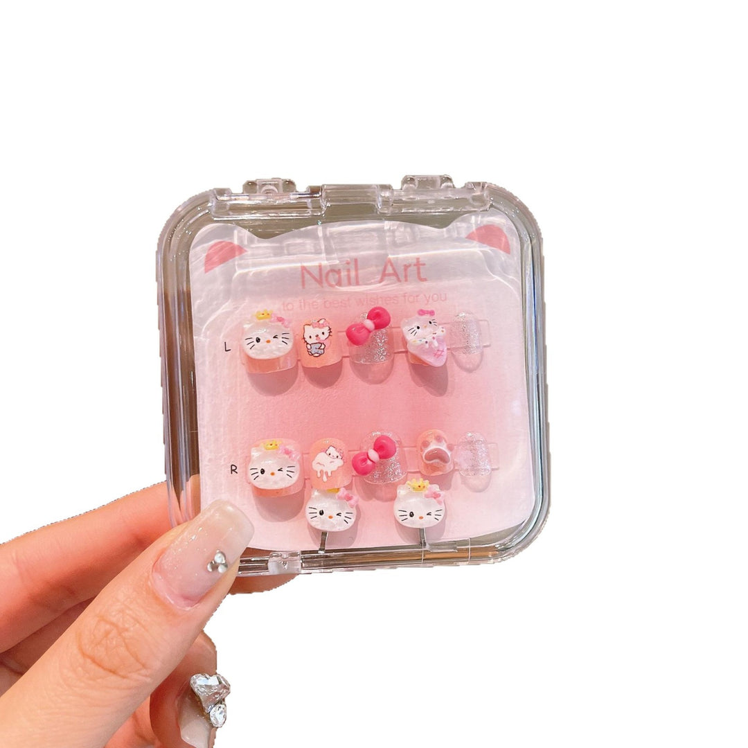 Creative artificial nails with 3D designs Kalsten