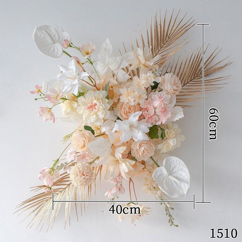 Lifelike Floral Display Arrangement