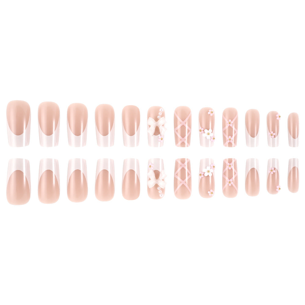 Decorative Floral Press-On Nails Kalsten