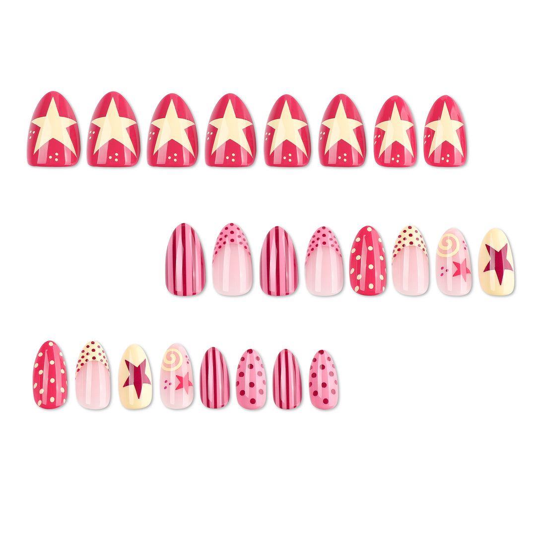 Creative and colorful nail art Kalsten