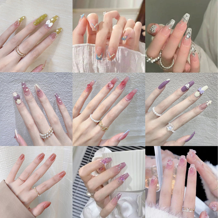 Festive Nail Art Press-Ons Kalsten