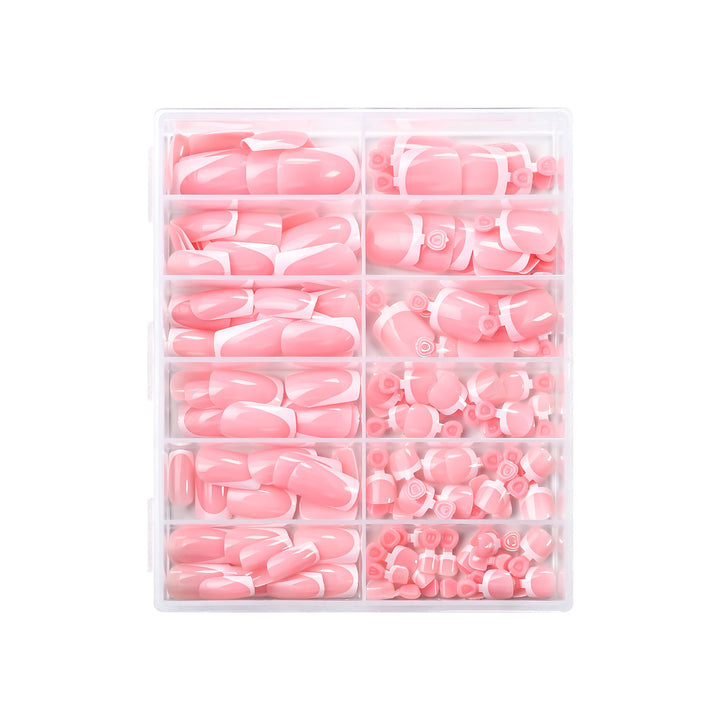 Premium French Tip Press-On Nail Tips Collection Kalsten