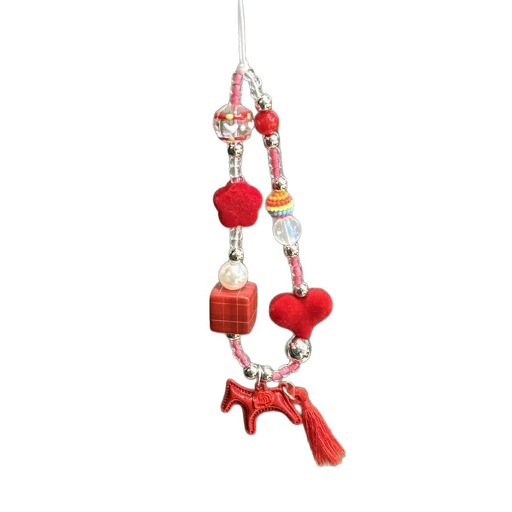 Beaded Charm Phone Lanyard Kalsten