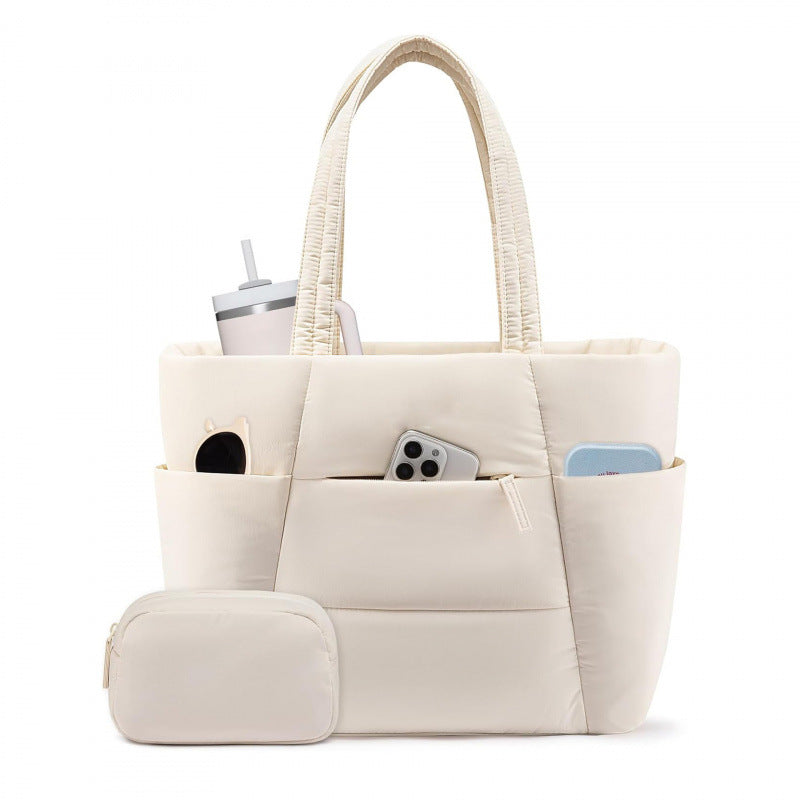 Stylish and Padded Tote Bag with Removable Interior Pocket Kalsten