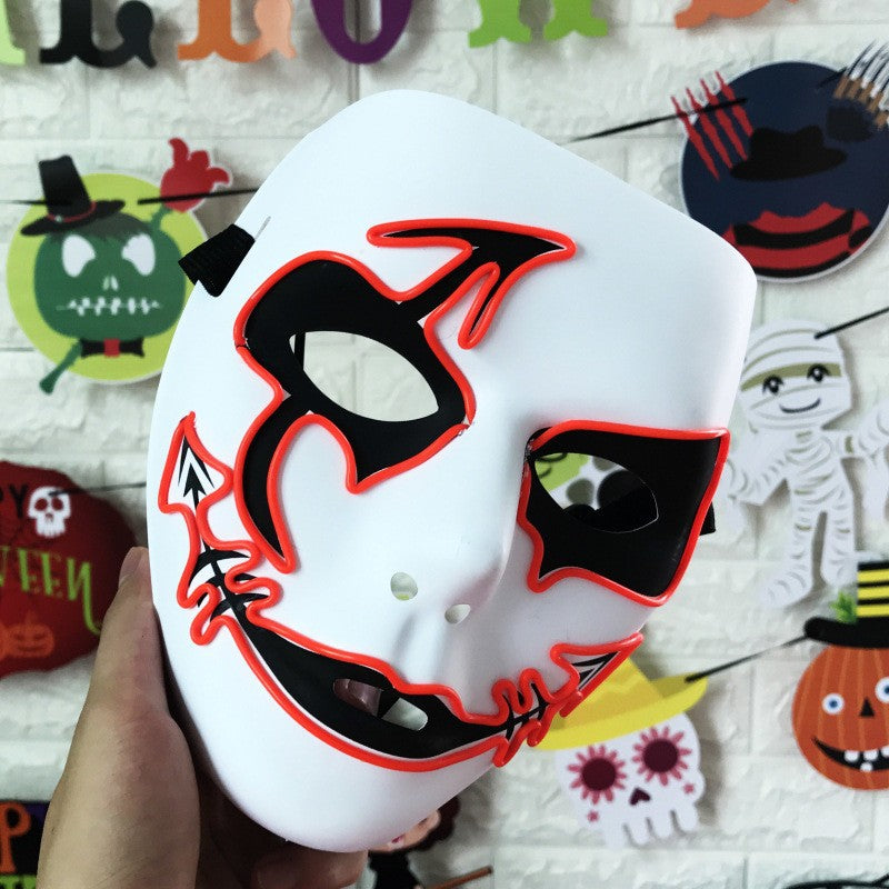 LED Glowing Halloween Masquerade Mask Kalsten