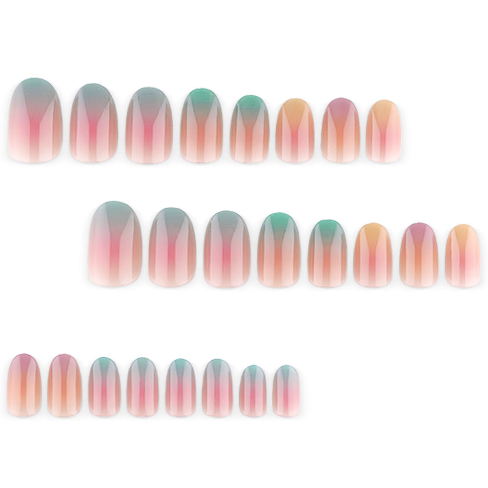 Artificial nail tips with gradient Kalsten