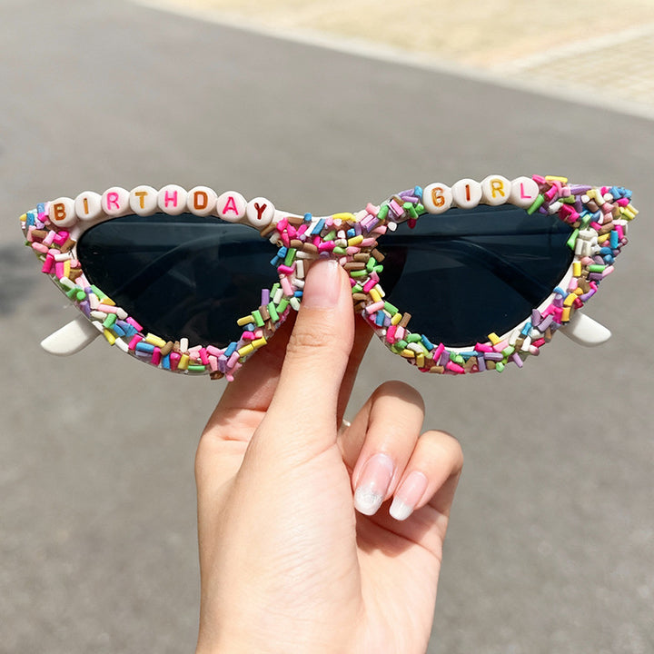 Fun-Themed Cat-Eye Sunglasses Kalsten