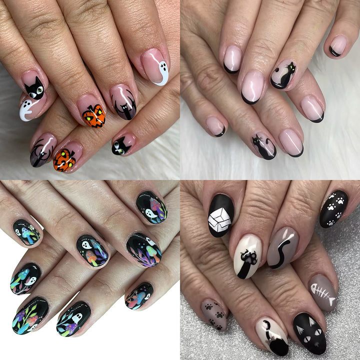 Themed Halloween Nail Art Design Set Kalsten
