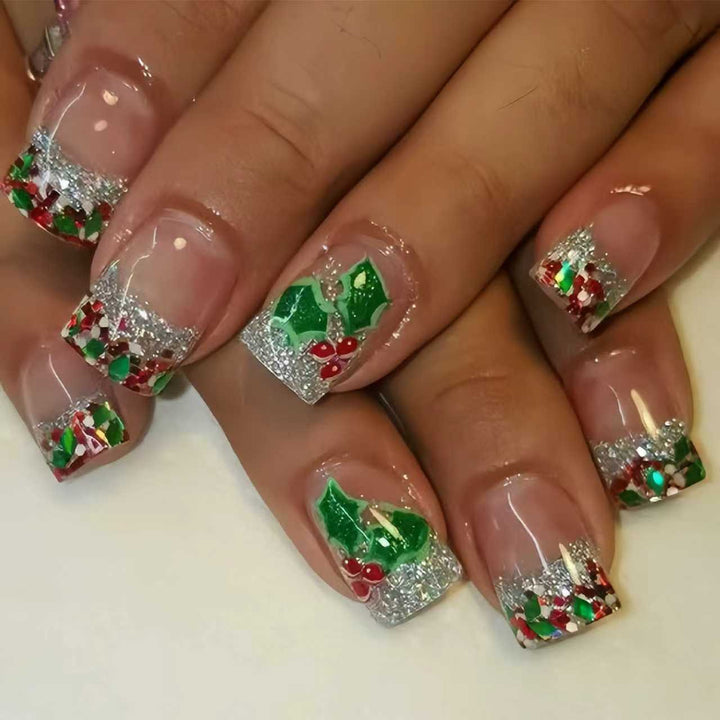 Holiday-Themed Nail Art Extensions Kalsten