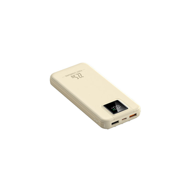 Portable power bank with intelligent fast charging function and digital charge level display Kalsten