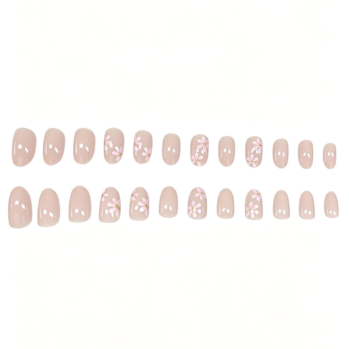 Floral-Inspired Press-On Nail Enhancements Kalsten