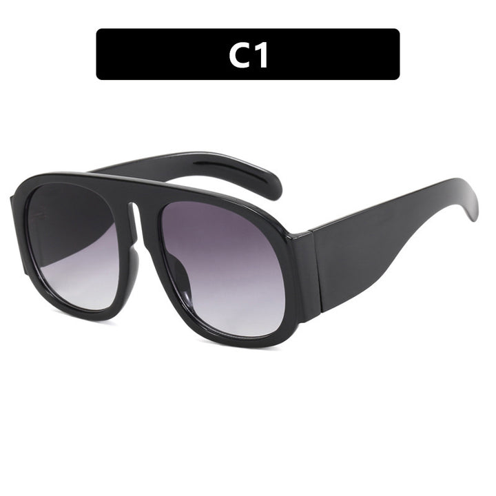 Women's trendy oversized sunglasses with fashionable gradient Kalsten