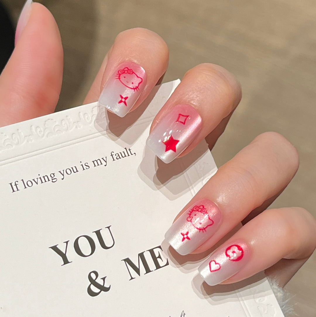 Artistic Press-On Nails Kalsten