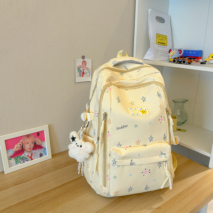 Playful Polka Dot School Backpack Kalsten