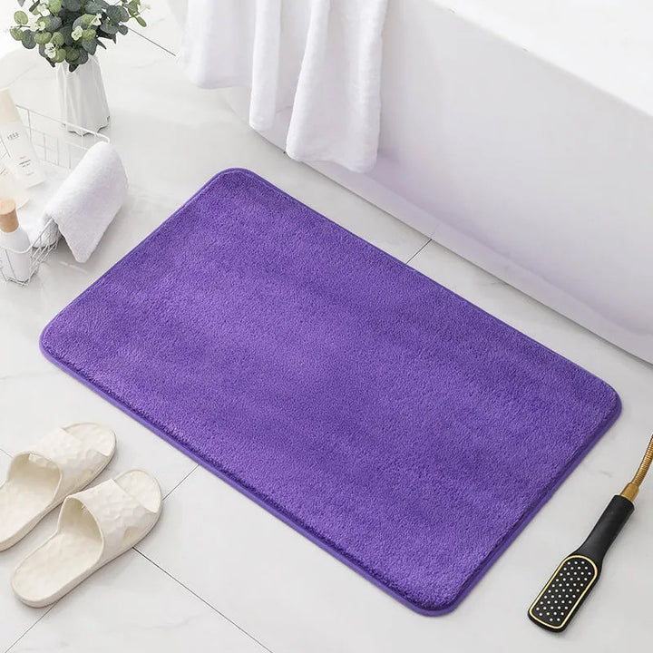 Plush Microfiber Bath Mat Kalsten