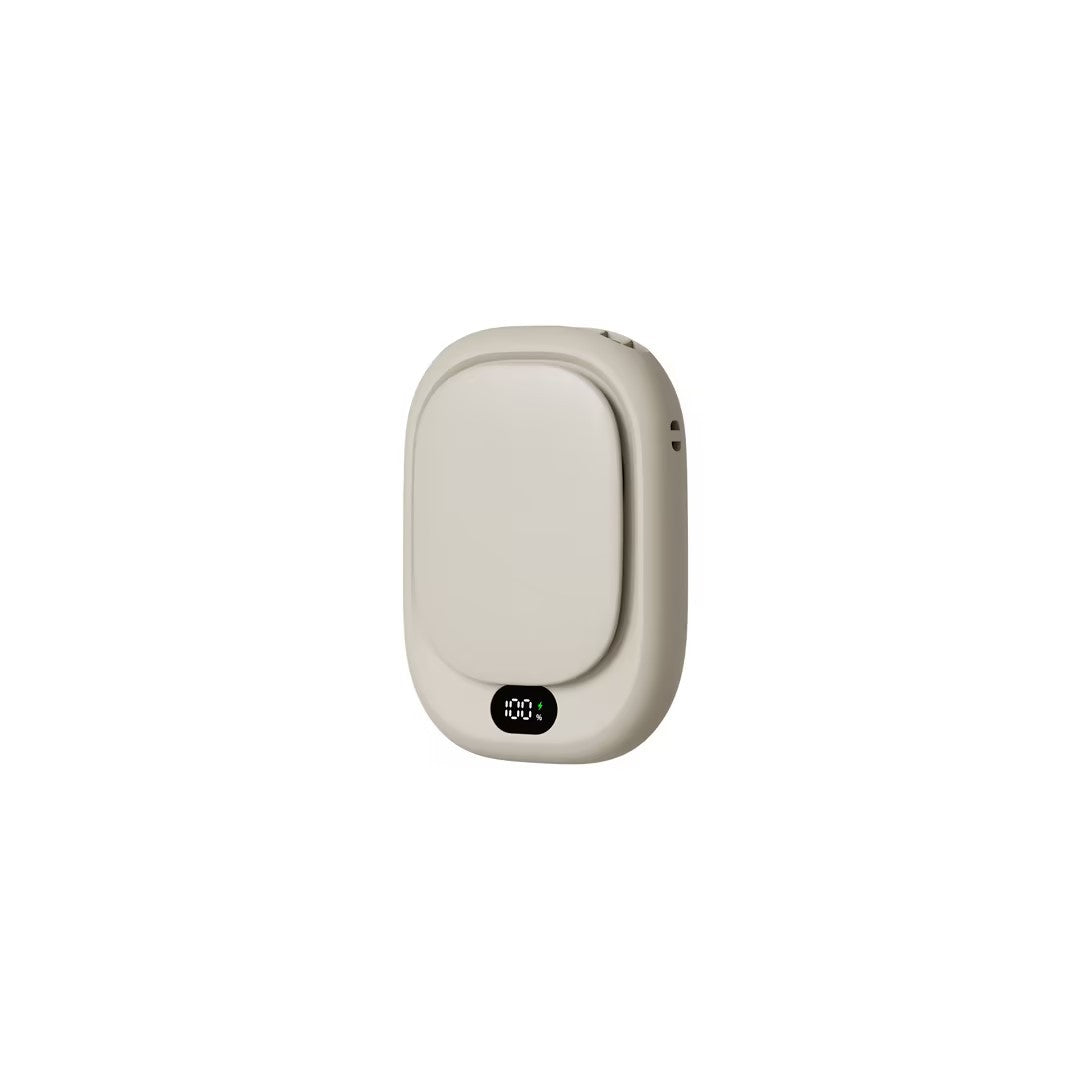 Unisex nan rechargeable electric hand warmer power bank with LED battery display Kalsten