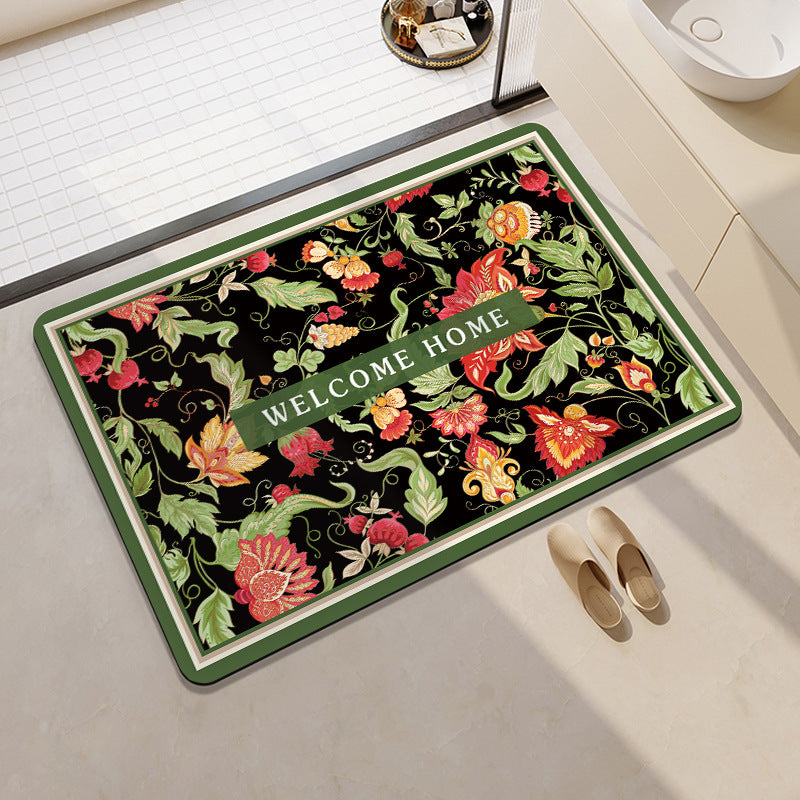 Geometric Pattern Decorative Floor Mat Kalsten
